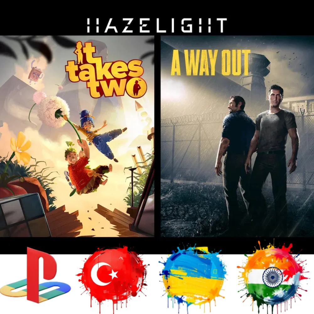 Hazelight Bundle PS4/PS5/PS/A WAY OUT/It Takes Two - irongamers.ru