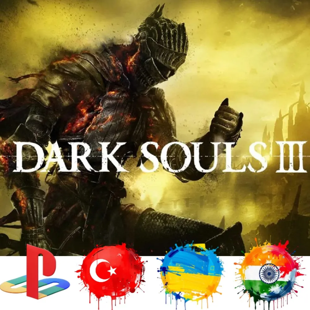 DARK SOULS 3 PS4/Турция/Украина/Индия/III/PS