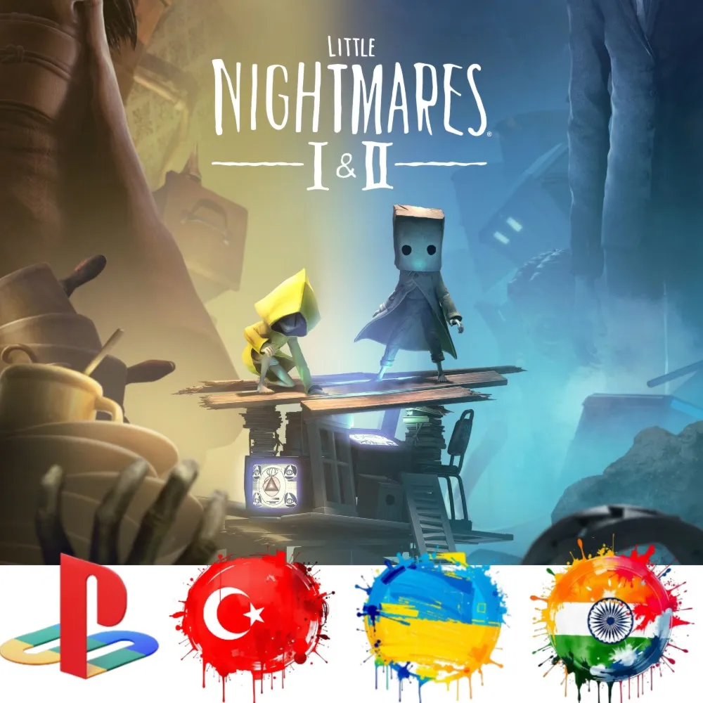 Little Nightmares I+II/PS4/PS5/все регион/PS/1/2