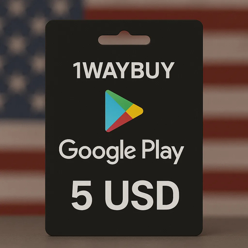 США ГУГЛ ПЛЕЙ 5 USD Подарочная карта код оплаты - irongamers.ru