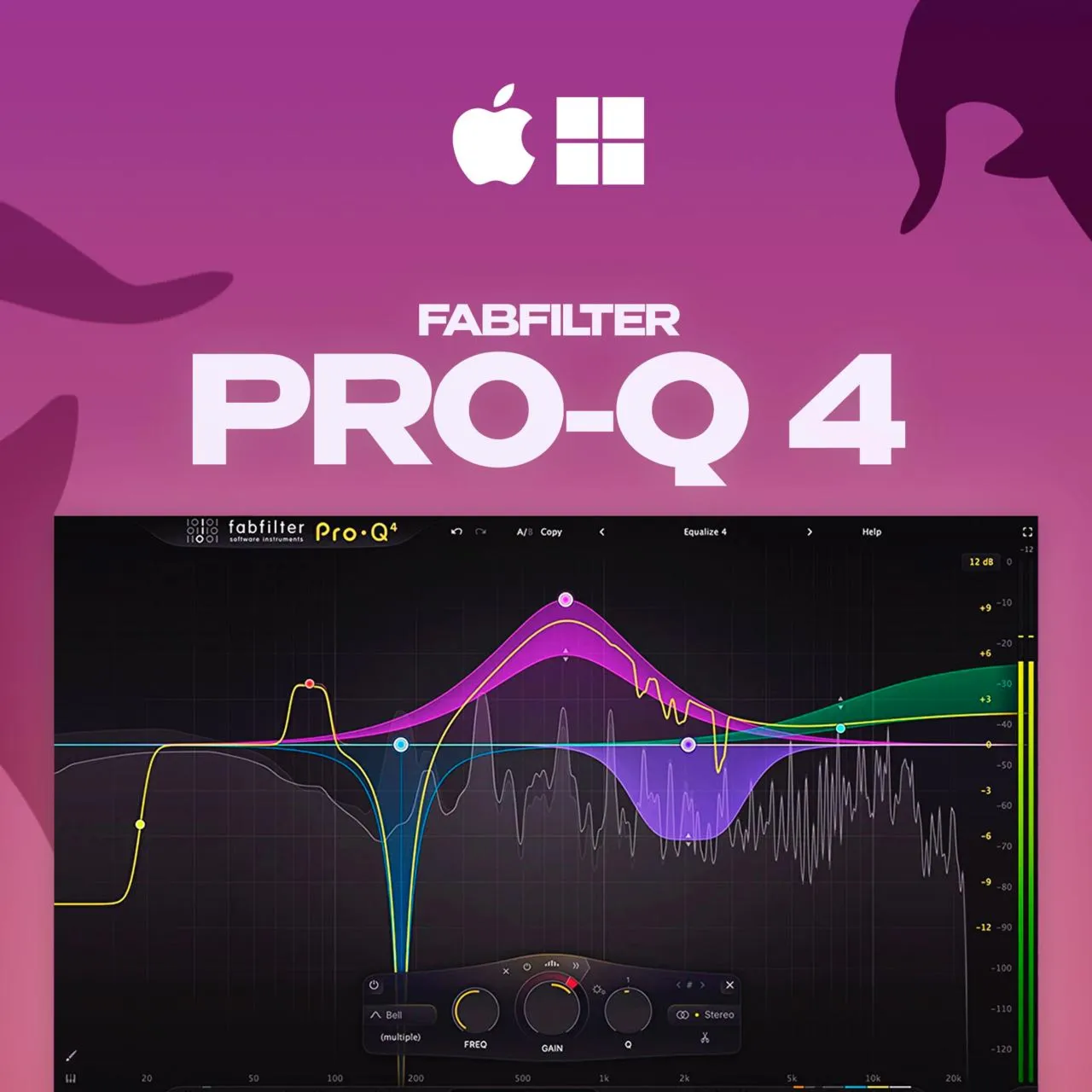 🟣 FabFilter Pro-Q 4 🚀 МОМЕНТАЛЬНАЯ ВЫДАЧА [КЛЮЧ]