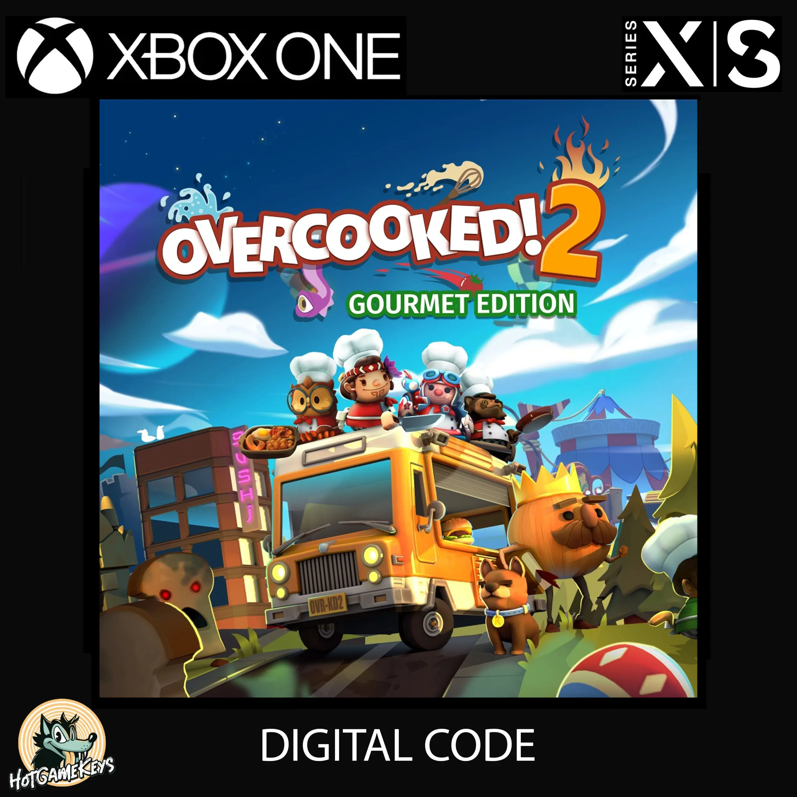 Overcooked! 2 Gourmet Edition XBOX [ Ключ 🔑 Код ]