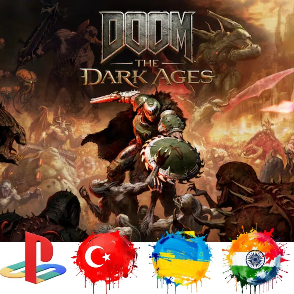 DOOM The Dark Ages PS5/Турция/Украина/Индия/PS