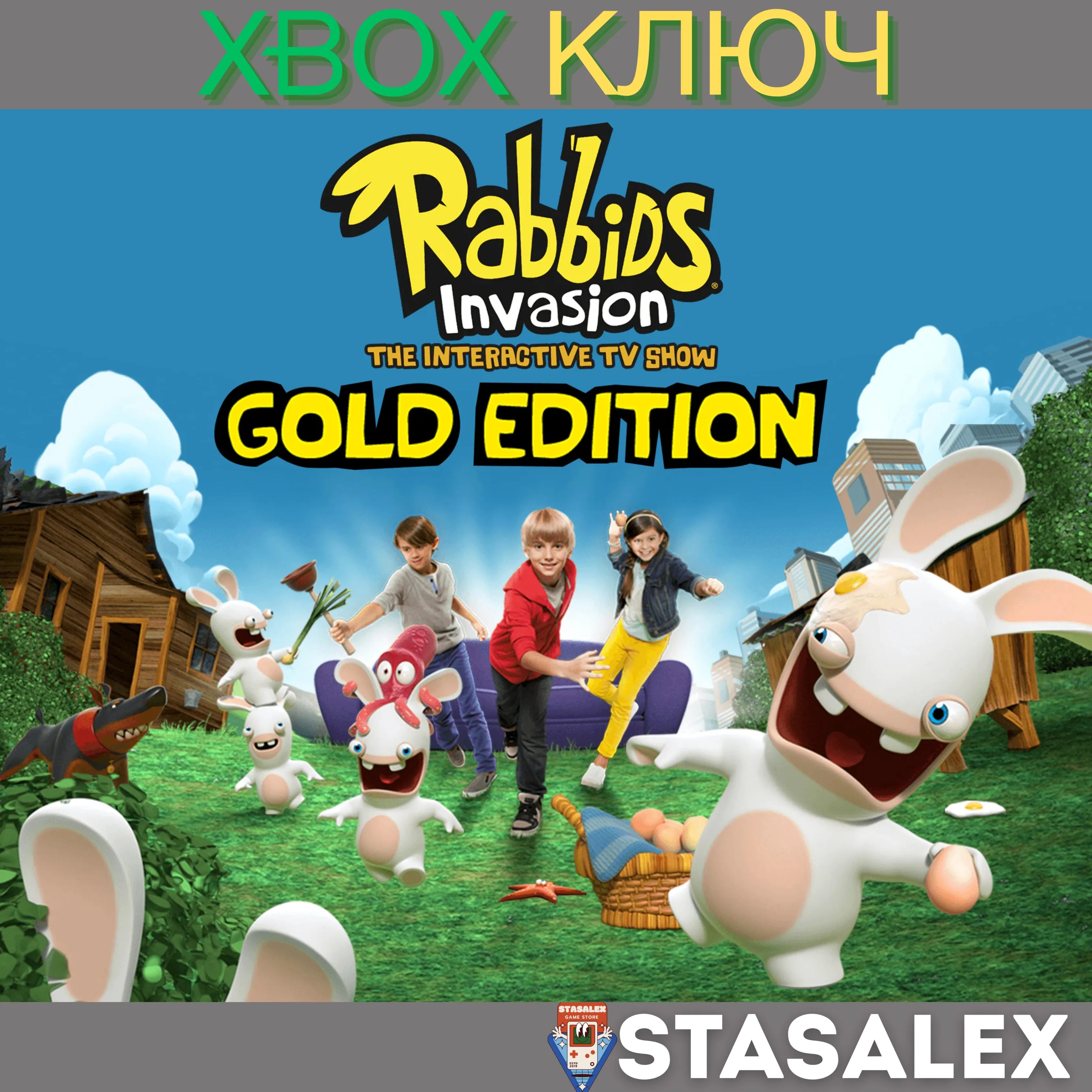RABBIDS INVASION - GOLD EDITION XBOX ONE,X|S КЛЮЧ - irongamers.ru