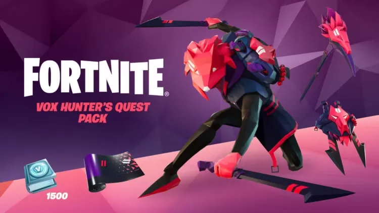 Fortnite - Vox Hunter's Quest Pack + 1500 VB - irongamers.ru
