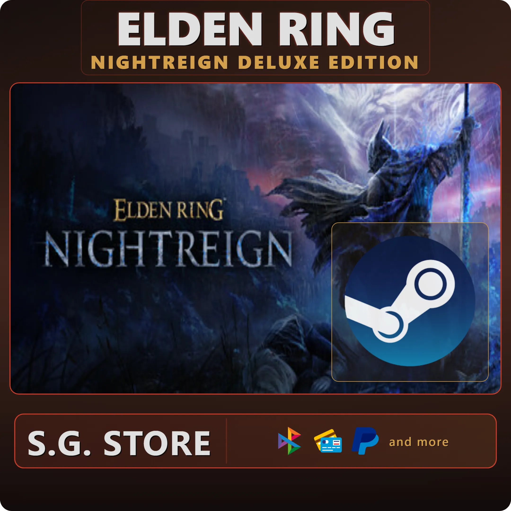 ❤ ️ ELDEN RING NIGHTREIGN Deluxe Edition Steam Offline