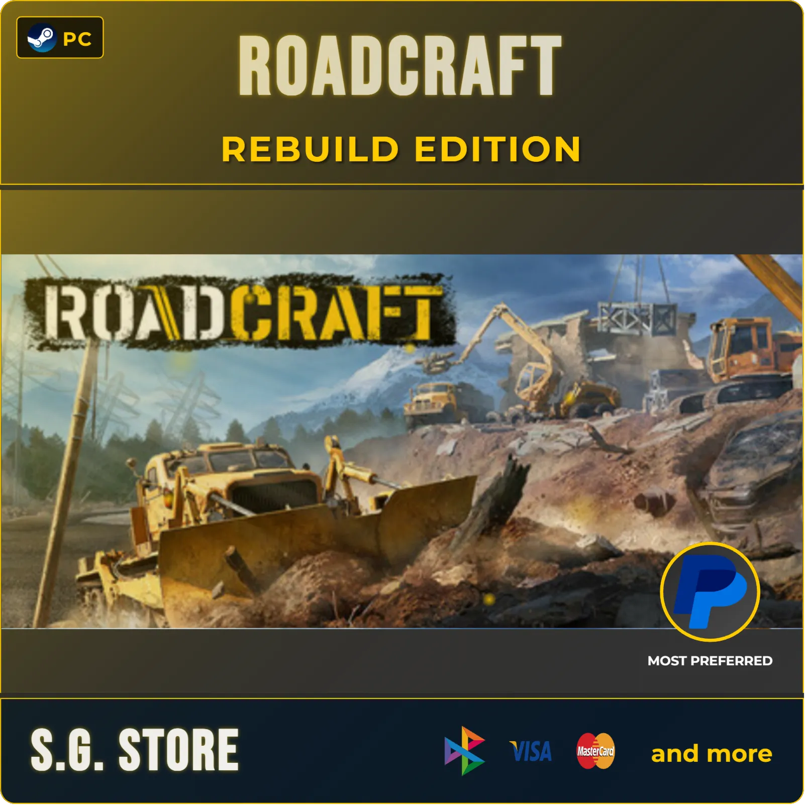 ❤ ️ RoadCraft - Rebuild Edition Steam Offline