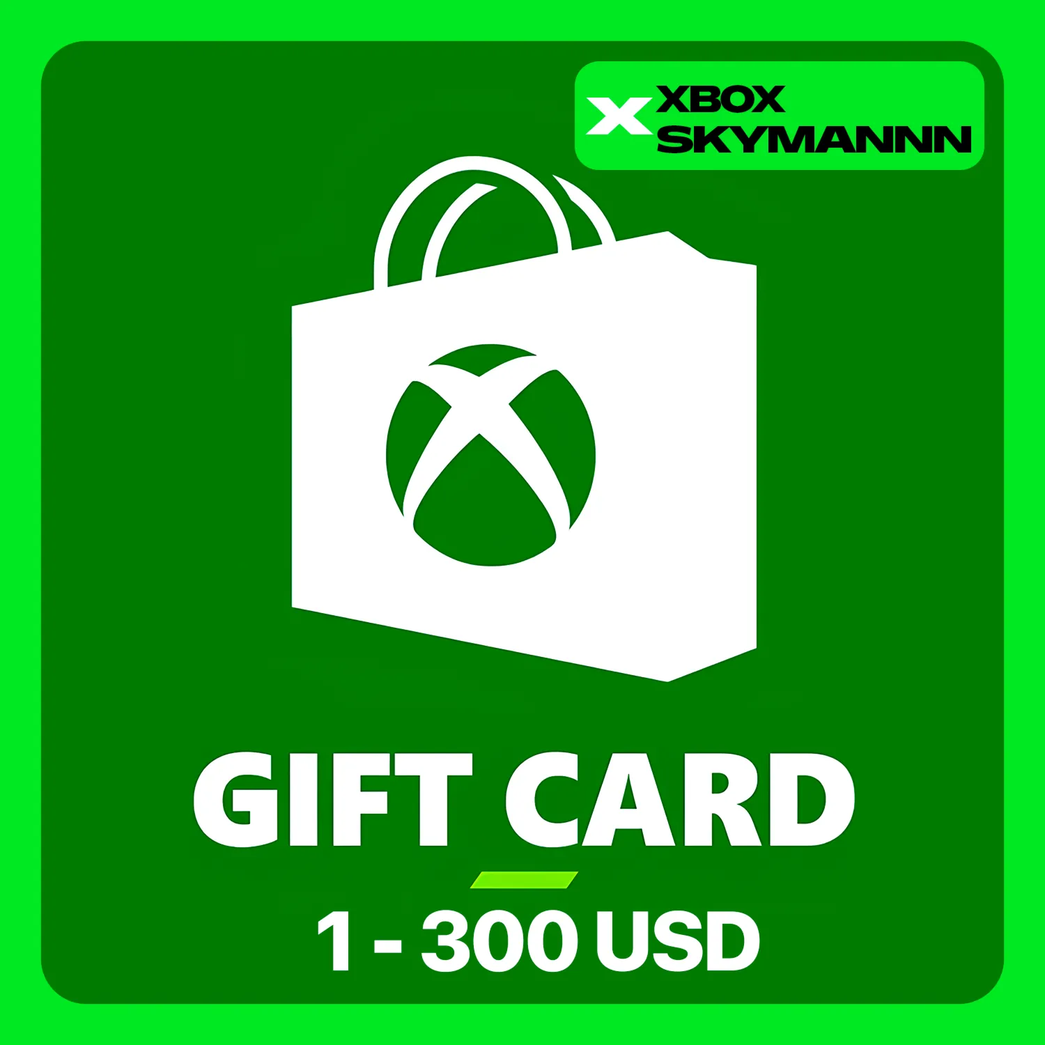 ⭐ПОДАРОЧНАЯ КАРТА XBOX LIVE⭐ 1-300 $ USD USA БЫСТРО - irongamers.ru