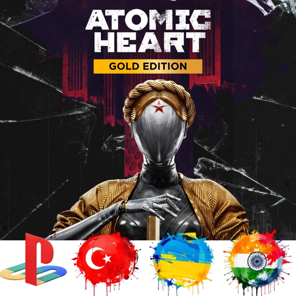Atomic Heart Gold PS4/PS5/Турция/Украина/Индия/PS - irongamers.ru