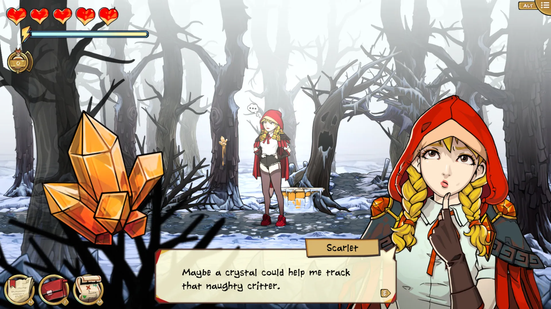 Scarlet Hood and the Wicked Wood (Steam key / РФ+Мир) - irongamers.ru