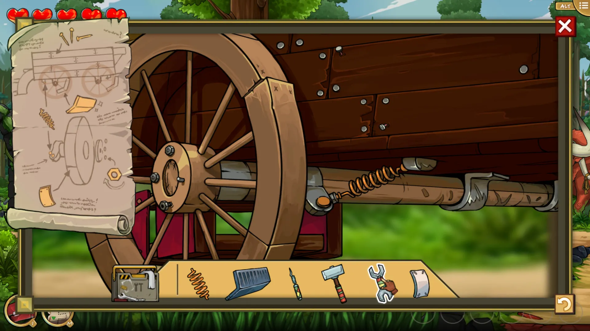 Scarlet Hood and the Wicked Wood (Steam key / РФ+Мир) - irongamers.ru