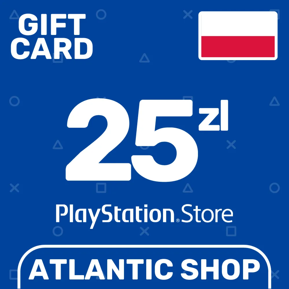 ⭐ Карта Пополнения PSN 25 Злотых (PLN) Польша - irongamers.ru