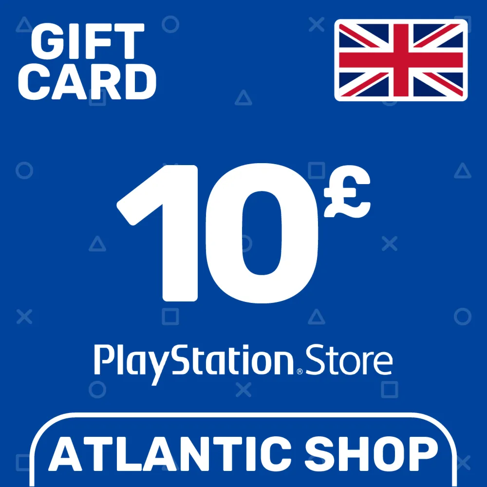 ⭐ Карта Пополнения PSN 10 Фунтов (GBP) Великобритания - irongamers.ru