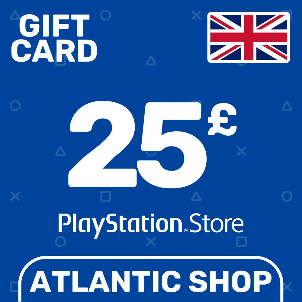 ⭐ Карта Пополнения PSN 25 Фунтов (GBP) Великобритания - irongamers.ru