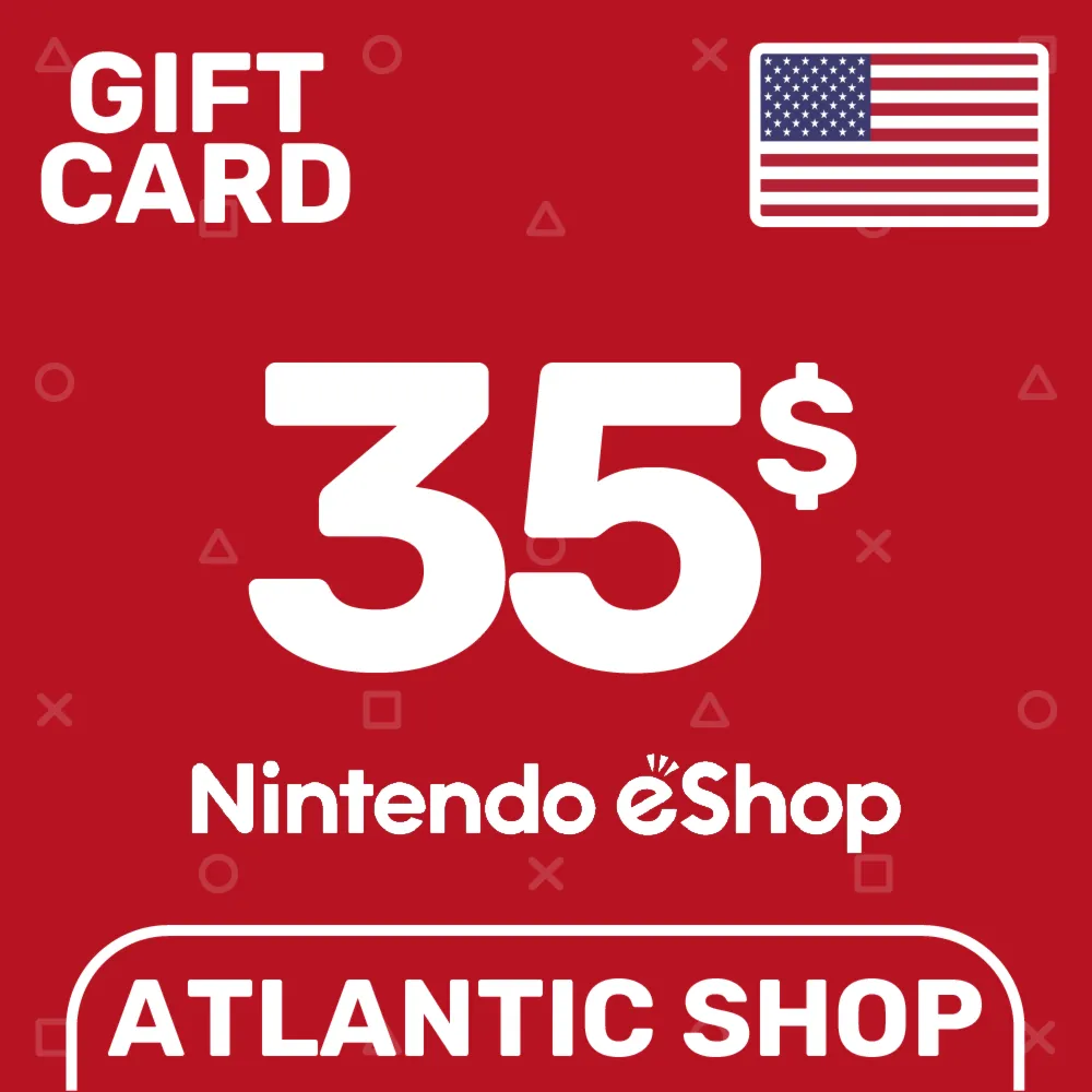 ⭐ Nintendo eShop 35$ (USD) США - irongamers.ru