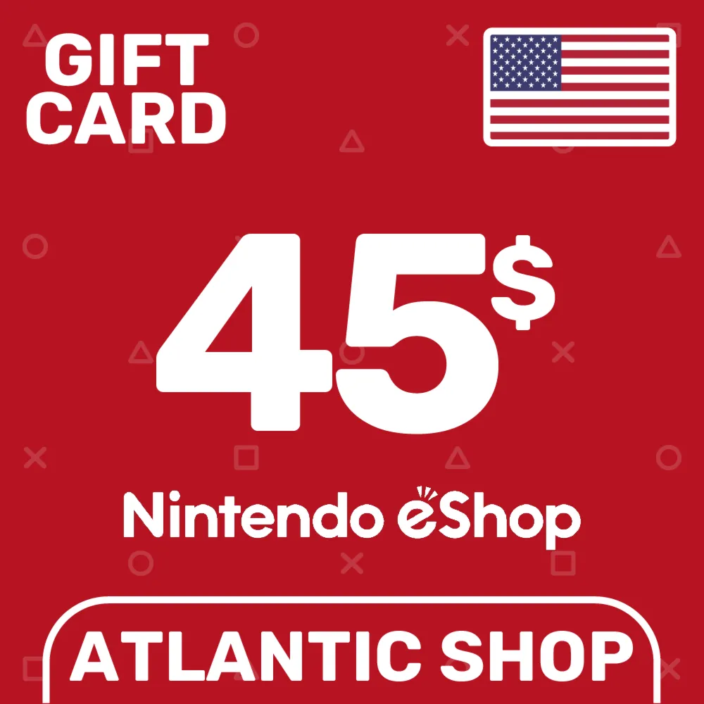 ⭐ Nintendo eShop 45$ (USD) США - irongamers.ru
