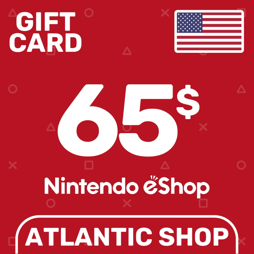 ⭐ Nintendo eShop 65$ (USD) США - irongamers.ru