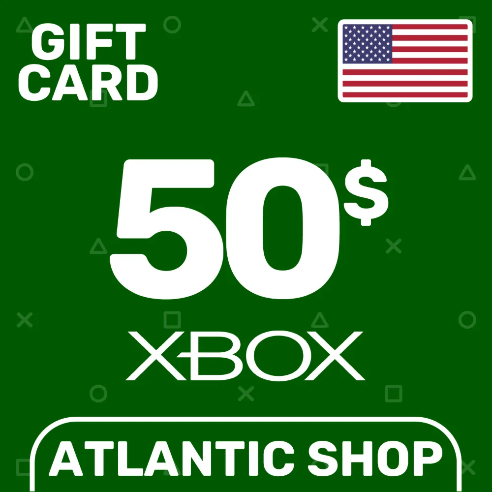 ⭐ Карта Пополнения Xbox 50$ (USD) США - irongamers.ru