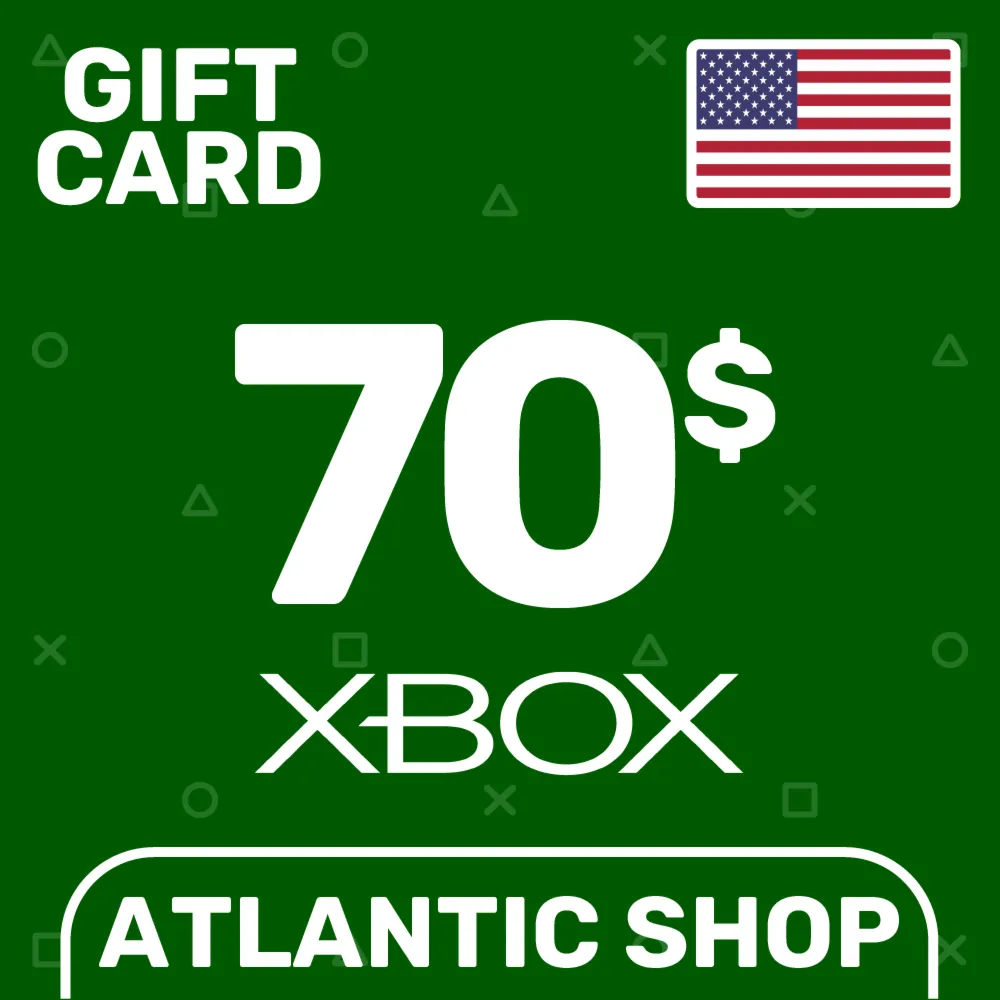 ⭐ Карта Пополнения Xbox 70$ (USD) США - irongamers.ru