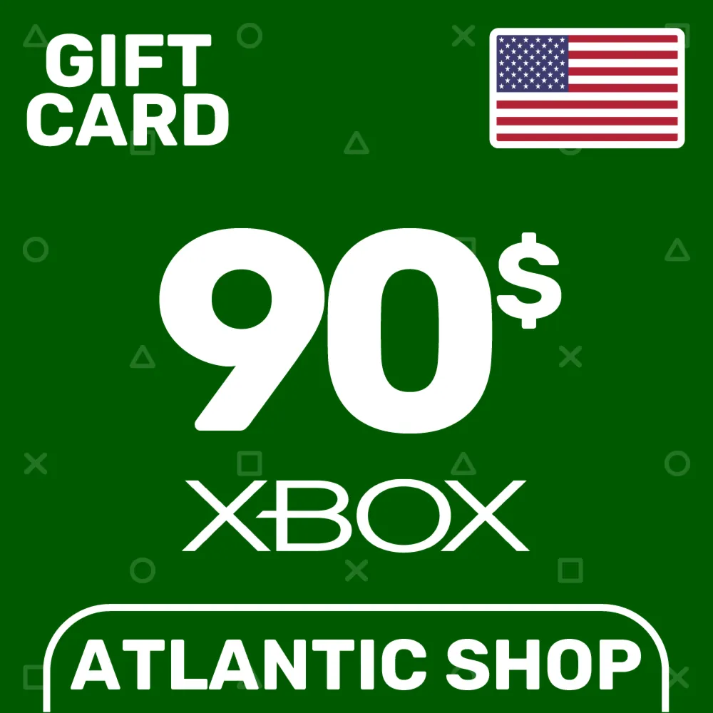 ⭐ Карта Пополнения Xbox 90$ (USD) США - irongamers.ru