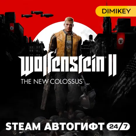 Wolfenstein II: The New Colossus Автогифт RU/UA - irongamers.ru