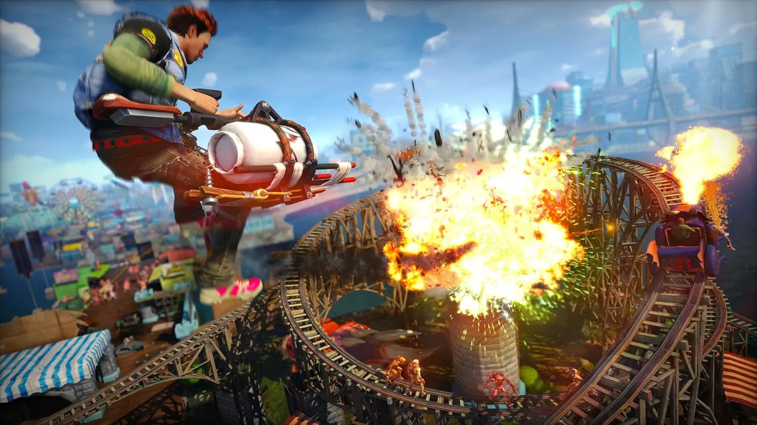 АРЕНДА Sunset Overdrive Deluxe Edition [Xbox One & Xbox Series] Личный Аккаунт