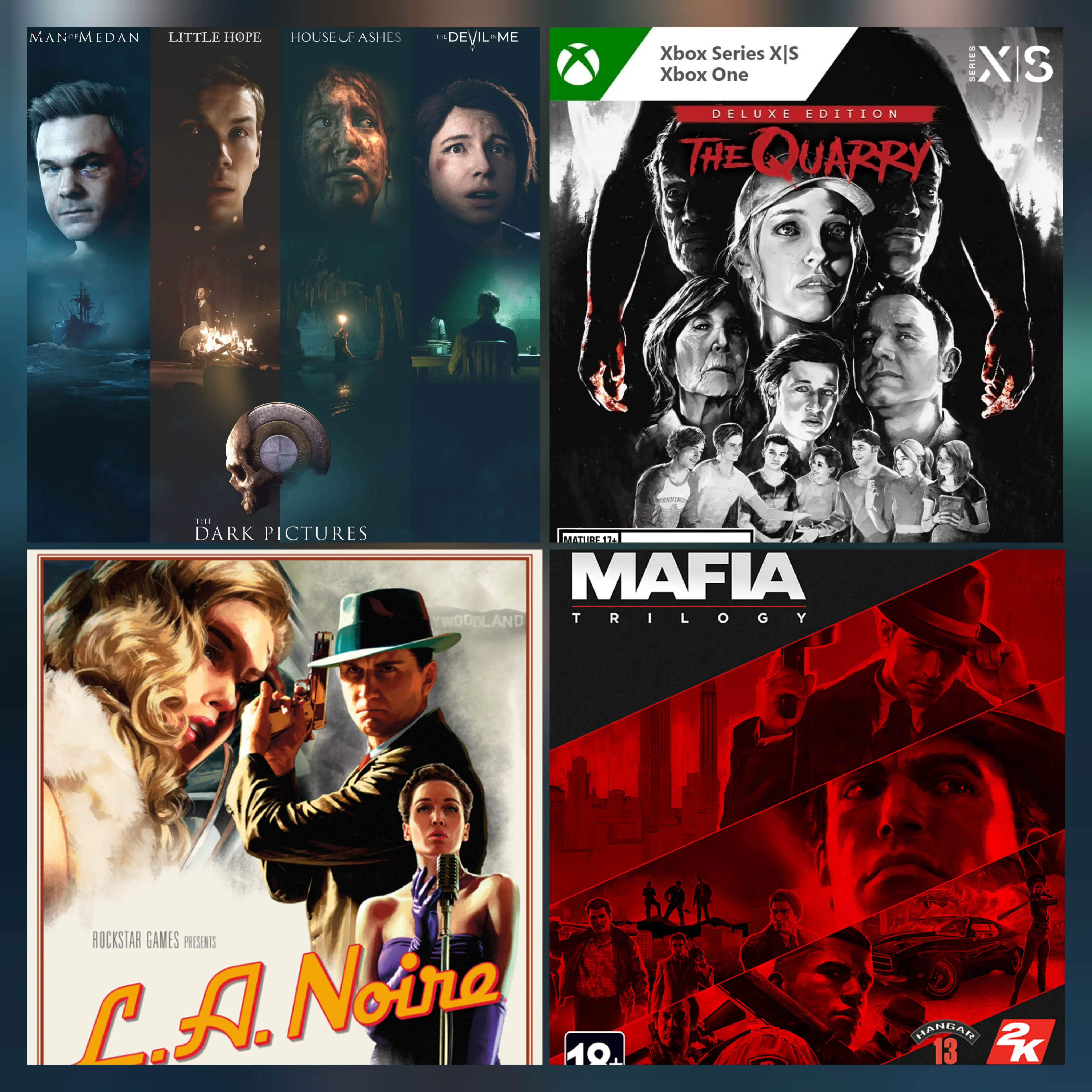 MAFIA 1, 2, 3 + The Quarry + Dark Pictures Xbox - irongamers.ru