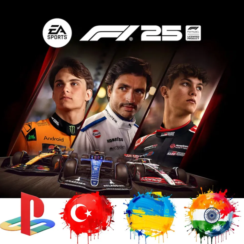 F1 25 Standard Edition PS5/Турция/Украина/Индия/PS