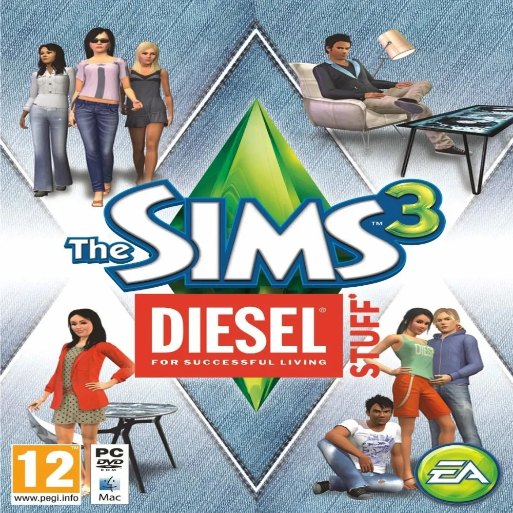 The Sims 3 Diesel Stuff (Каталог) EA-APP Ключ РФ+МИР