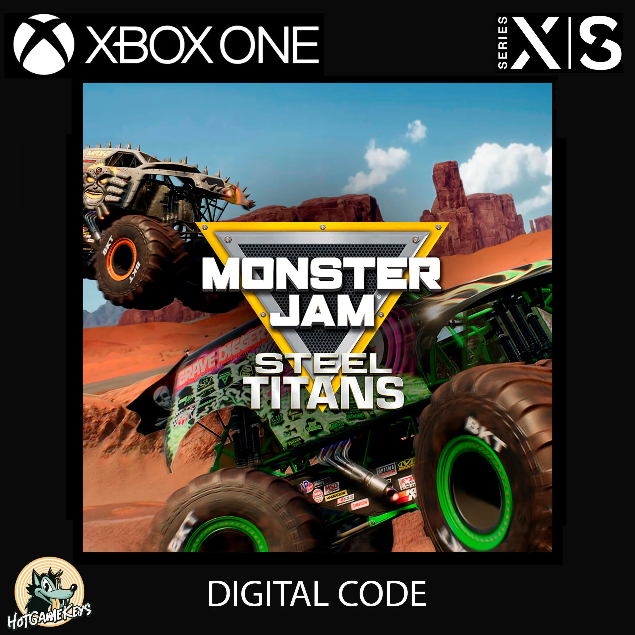 Monster Jam Steel Titans XBOX [ Игровой Ключ Код ] - irongamers.ru