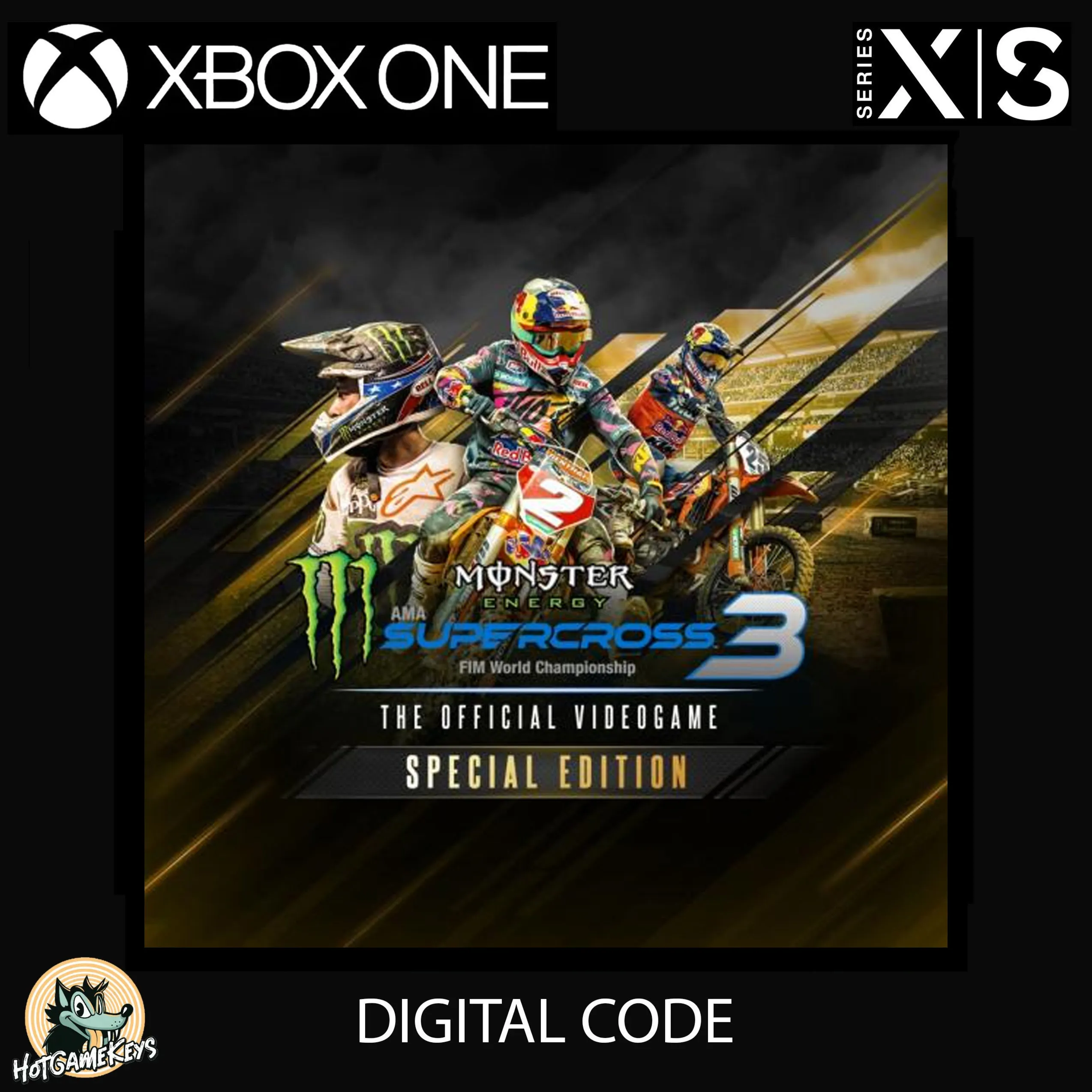 Monster Energy Supercross 3 - Special Edition XBOX - irongamers.ru