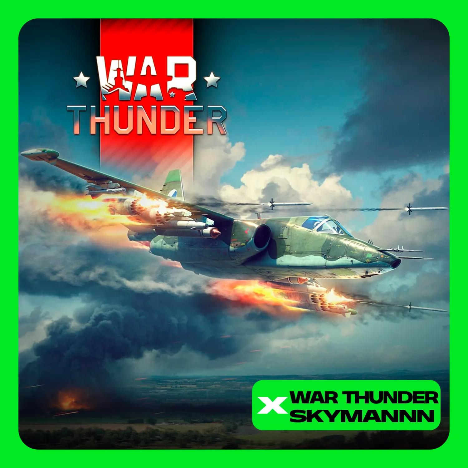 🔴 War Thunder - Комплект Су-25К Xbox Активация + 🎁 