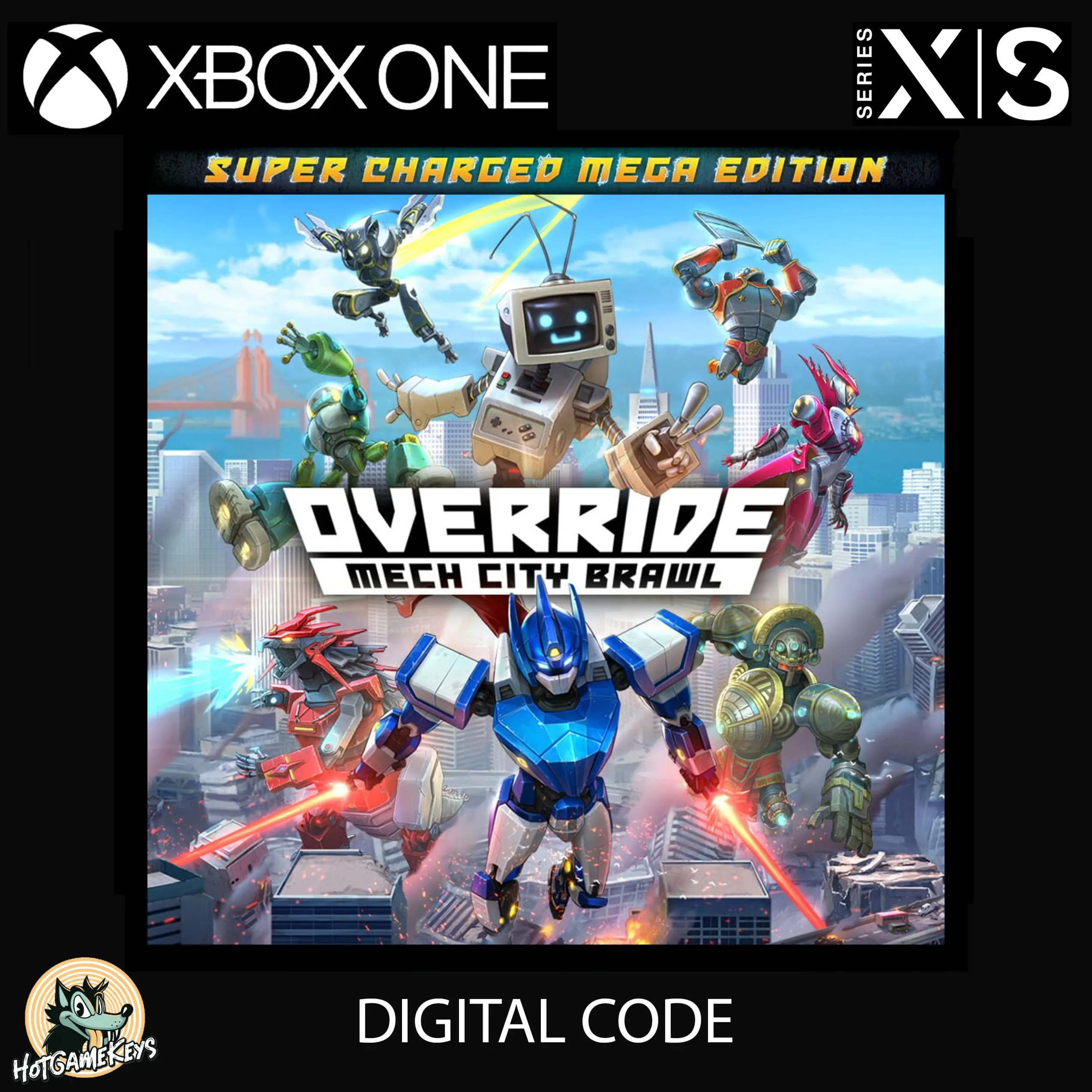 Override: Mech City Brawl Super Charged XBOX ONE X|S 🔑 