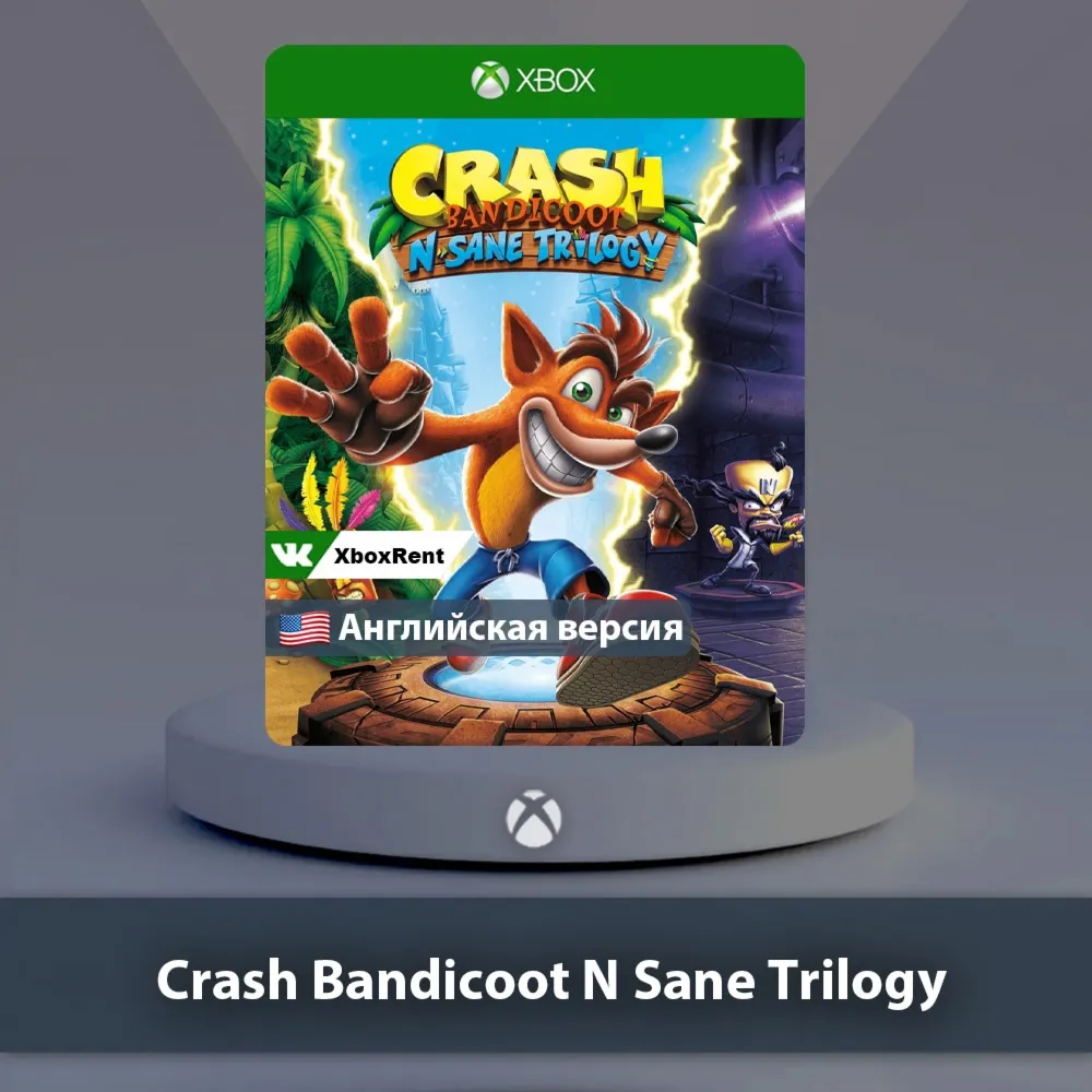 ☀ ️ Crash Bandicoot Trilogy 🎮 Xbox One | Series X|S