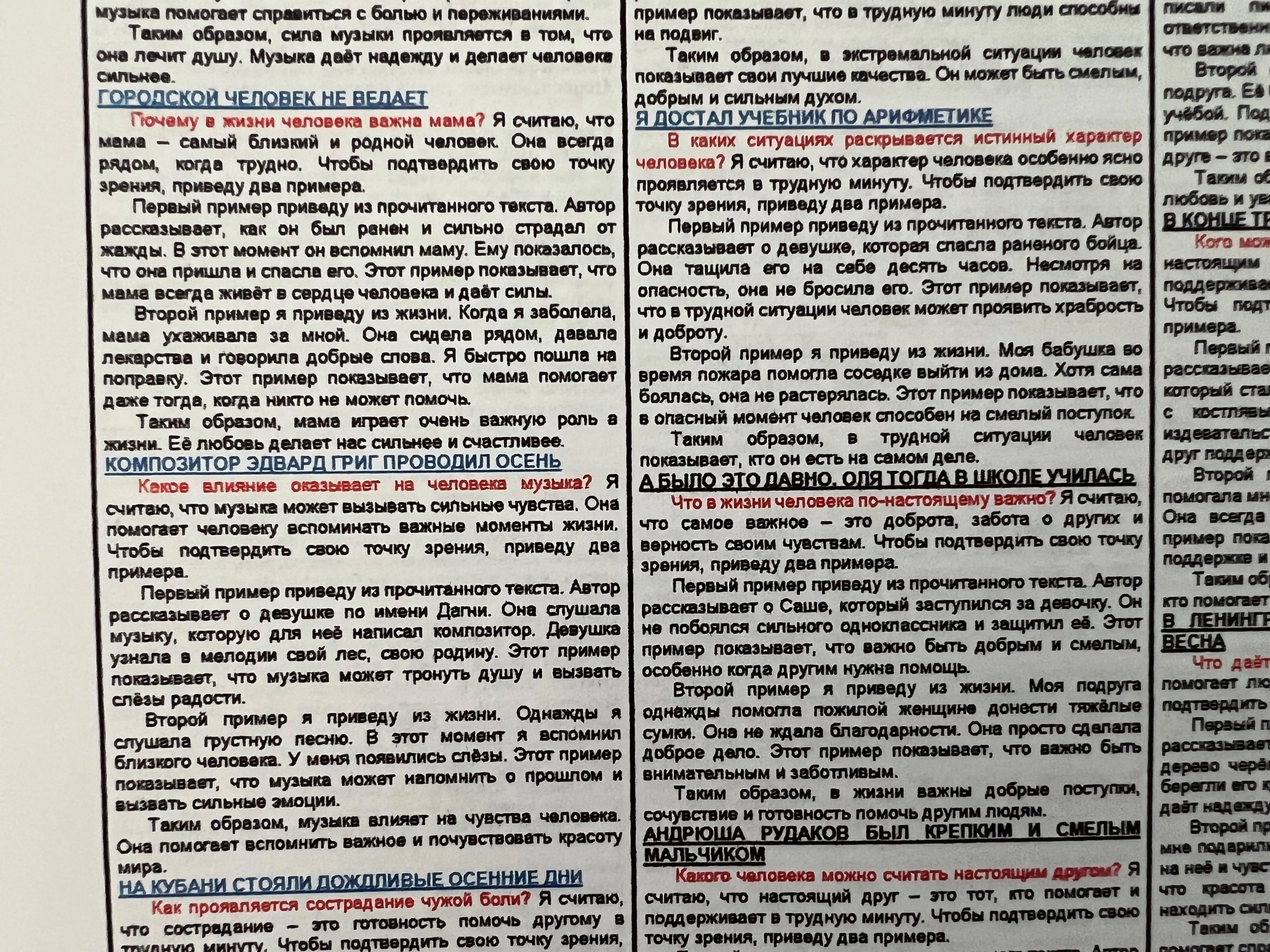Шпаргалки по русскому языку для ОГЭ 2025 - irongamers.ru