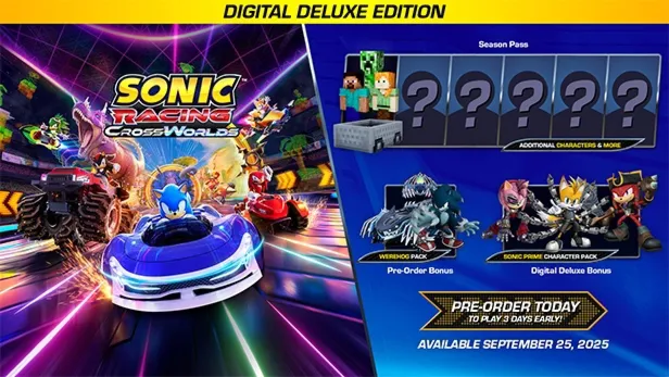 Sonic Racing: CrossWorlds - Digital Deluxe (Все DLC) - irongamers.ru