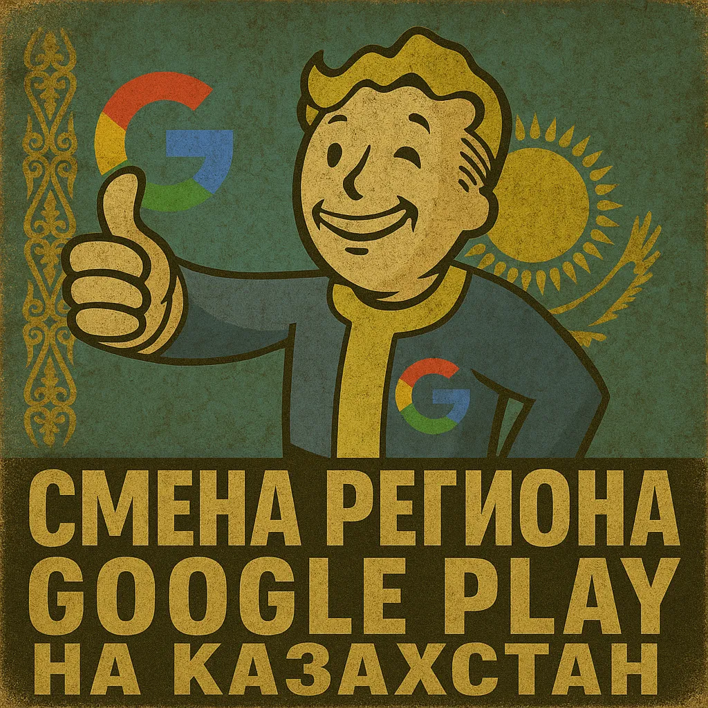 Карта для смены региона Google Play на Казахстан - irongamers.ru