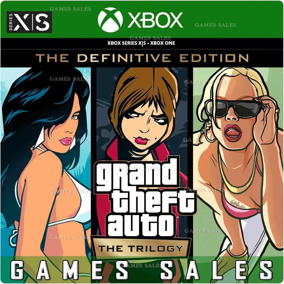 GRAND THEFT AUTO: THE TRILOGY 3 ИГРЫ XBOX КЛЮЧ - irongamers.ru