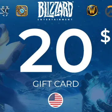 20 USD Blizzard Gift Card [USA] (Official KEY) - irongamers.ru