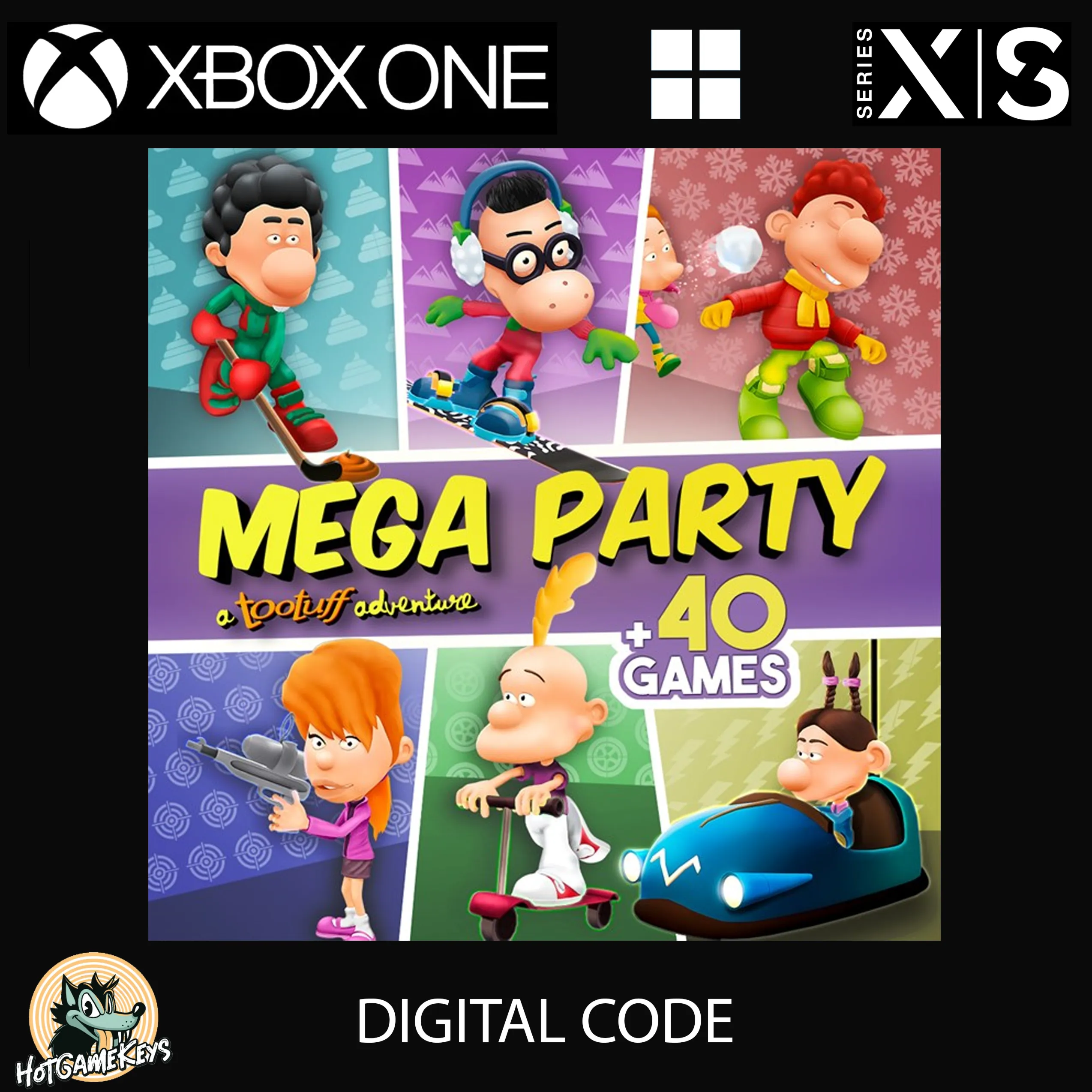 Megapar­ty: A Tootuff Advent­ure XBOX ONE / X|S / PC 🔑 