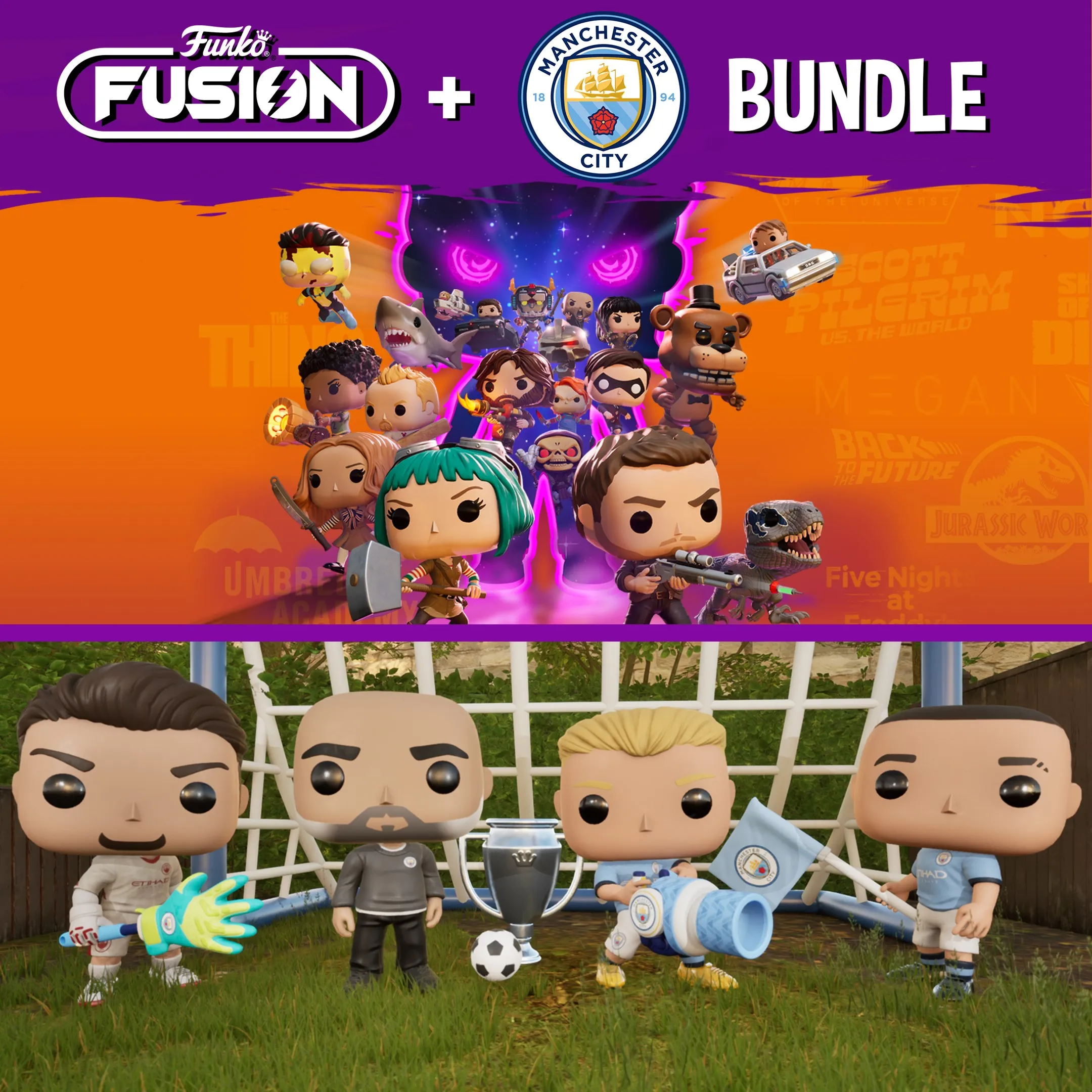 Funko Fusion X Manchester City Bundle XBOX Любой Акк