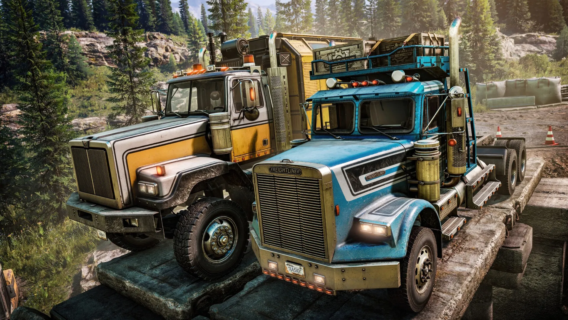 SnowRunner - Freightliner & Western Star Dual Pack XBOX ONE SERIES X|S Ключ - irongamers.ru