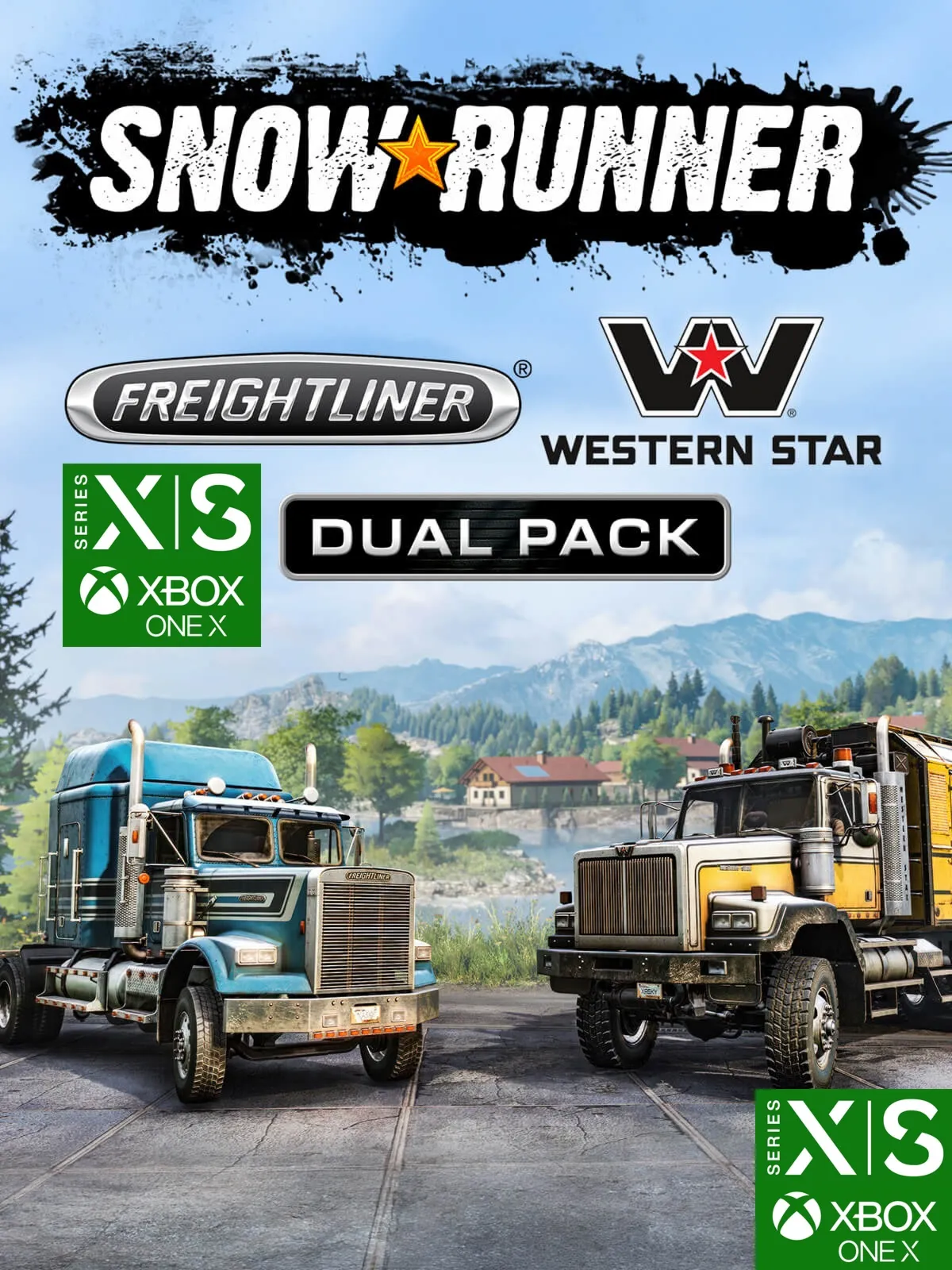 SnowRunner - Freightliner & Western Star Dual Pack XBOX ONE SERIES X|S Ключ - irongamers.ru