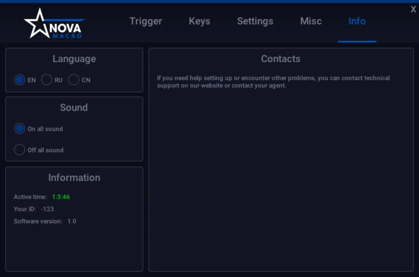[NovaMacro] Valorant Триггер ГЛОБАЛ