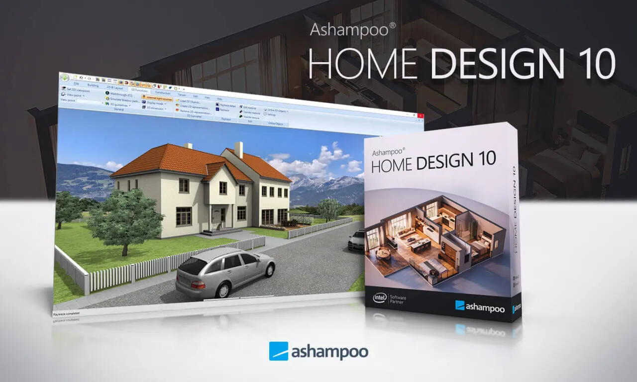 Ashampoo Home Design 10  |  Пожизненная лицензия, ключ