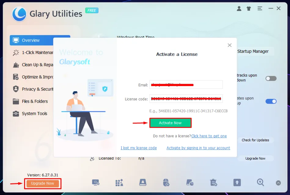 🥏 Glary Utilities PRO 🔑 Ключ на 1 год 🚀 22.06.2026