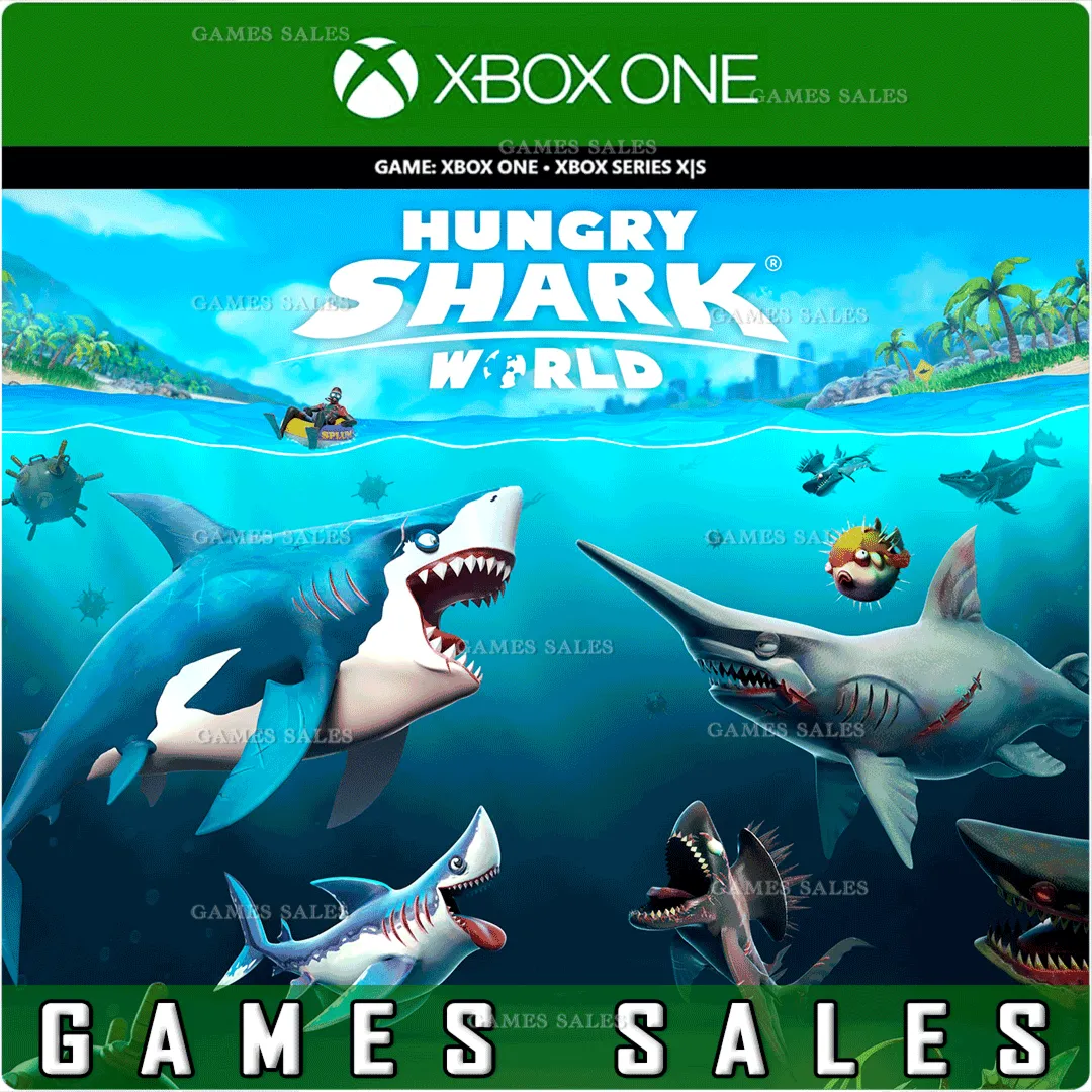 ✅ ❤ ️HUNGRY SHARK WORLD❤ ️XBOX ONE|XS🔑 КЛЮЧ✅ 