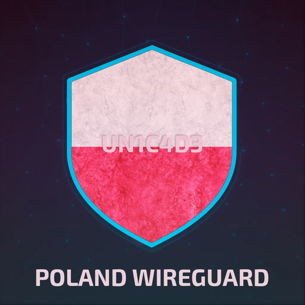 🌍 ПОЛЬША WIREGUARD  🧭 БЕЗЛИМИТ 🌍 ЛИЧНЫЙ СЕРВЕР