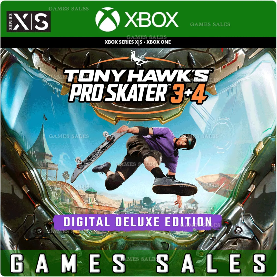 ✅ ❤ ️TONY HAWK'S PRO SKATER 3 + 4 DIGITAL DELUXE❤ ️XBOX+PC
