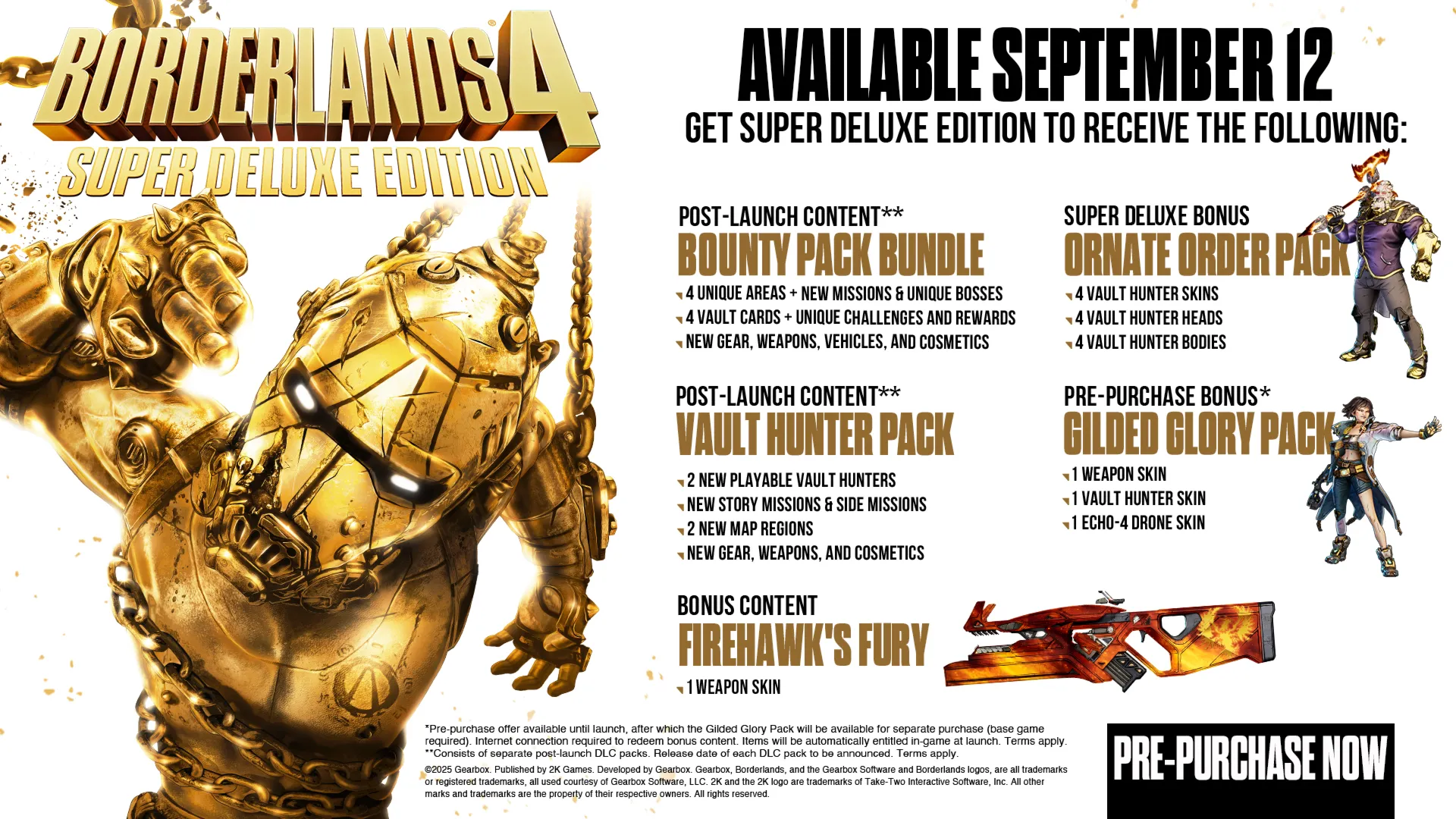 Borderlands 4. Super Deluxe Edition + ВСЕ DLC | LOGIN:PASS🔥 